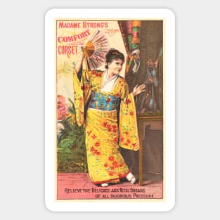 Madame Strong's Comfort Corset Sticker